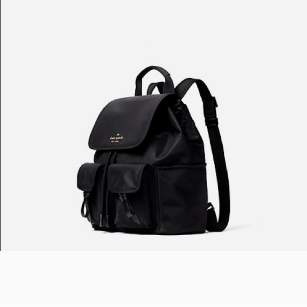 Kate Spade Carley Flap Backpack - NWOT (care card included) - Picture 4 of 7